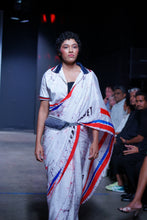 Load image into Gallery viewer, York Street Batik Saree I Made to Order I Shipping after 3 weeks of order placement