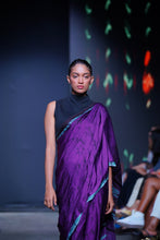 Load image into Gallery viewer, Cross Street Batik Saree I Made to Order I Shipping after 3 weeks of order placement