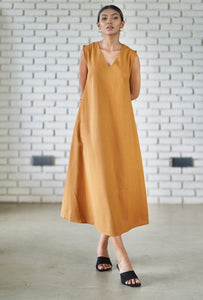 Keiya Sleeveless Dress - Musted