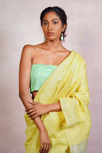 Load image into Gallery viewer, Sunny Spring Handloom Saree
