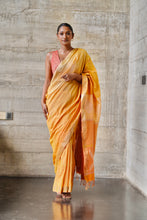 Load image into Gallery viewer, Urban Drape Golden Haze Handwoven Saree