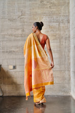 Load image into Gallery viewer, Urban Drape Golden Haze Handwoven Saree