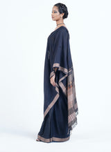 Load image into Gallery viewer, Urban Drape Aztec Medalion Handwoven Saree

