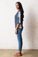 Load image into Gallery viewer, Grey Tie Dye Top