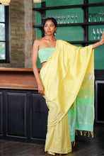 Load image into Gallery viewer, Sunny Spring Handloom Saree
