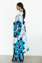 Load image into Gallery viewer, Urban Drape Blue Maasai Jewels Saree - Fashion Market.LK