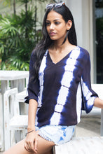 Load image into Gallery viewer, Indigo Tie Dye Top - Fashion Market.LK