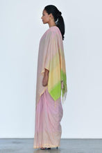 Load image into Gallery viewer, Urban Drape Peach Coral Saree - Fashion Market.LK