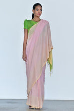 Load image into Gallery viewer, Urban Drape Peach Coral Saree - Fashion Market.LK