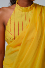 Load image into Gallery viewer, Urban Drape Amber Chic Handwoven Saree
