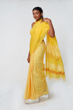 Load image into Gallery viewer, Urban Drape Amber Chic Handwoven Saree
