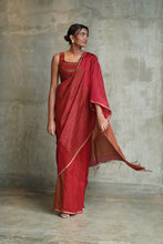 Load image into Gallery viewer, Urban Drape Anvitha Ruby Handwoven Saree
