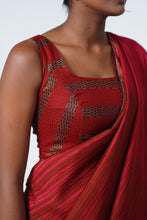 Load image into Gallery viewer, Urban Drape Anvitha Ruby Handwoven Saree
