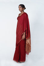 Load image into Gallery viewer, Urban Drape Anvitha Ruby Handwoven Saree
