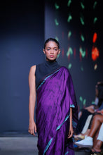 Load image into Gallery viewer, Cross Street Batik Saree I Made to Order I Shipping after 2 weeks of order placement
