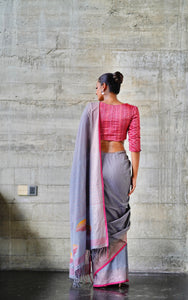 Urban Drape Night Light Handwoven Saree