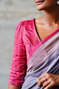 Urban Drape Night Light Handwoven Saree