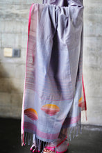 Load image into Gallery viewer, Urban Drape Night Light Handwoven Saree
