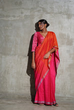 Load image into Gallery viewer, Urban Drape Saanvi Blush Handwoven Saree
