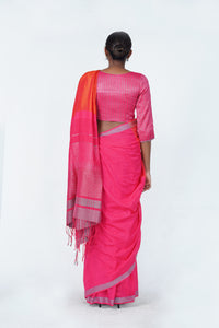 Urban Drape Saanvi Blush Handwoven Saree