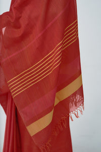 Urban Drape Scarlet Time Handwoven Saree