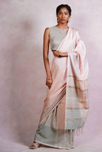 Load image into Gallery viewer, Bloom Light Handloom saree
