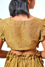 Load image into Gallery viewer, CLARA MINNELLI - Olive Crop top
