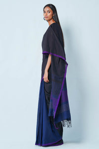 Urban Drape Sable Ray Handwoven Saree