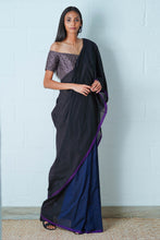 Load image into Gallery viewer, Urban Drape Sable Ray Handwoven Saree
