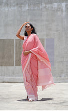 Load image into Gallery viewer, Urban Drape Blossom Path Handwoven Saree
