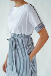 Dream Big Stripe Midi Dress