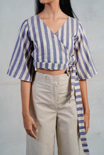 Load image into Gallery viewer, Pastel Stripes Crop Top

