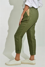 Load image into Gallery viewer, Tailored Moss Cropped Pants
