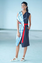Load image into Gallery viewer, Tie Dye Trench Dress
