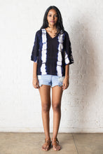 Load image into Gallery viewer, Indigo Tie Dye Top - Fashion Market.LK
