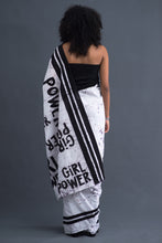 Load image into Gallery viewer, Urban Drape Girl Power Batik Saree - Fashion Market.LK
