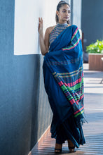 Load image into Gallery viewer, Urban Drape Neon Splash Handwoven Sarees
