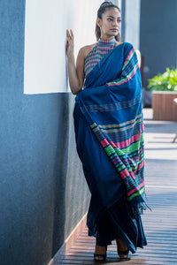 Urban Drape Neon Splash Handwoven Sarees