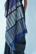 Load image into Gallery viewer, Urban Drape Jade Wave Handwoven Saree
