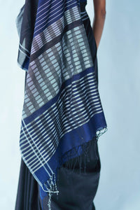 Urban Drape Jade Wave Handwoven Saree