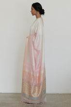 Load image into Gallery viewer, Urban Drape Luxe Blush Pink Pastel Handwoven Saree - Fashion Market.LK
