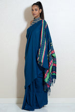 Load image into Gallery viewer, Urban Drape Neon Splash Handwoven Sarees
