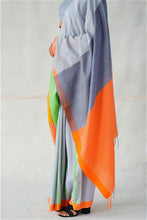 Load image into Gallery viewer, Urban Drape Coded Colour Saree
