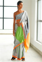 Load image into Gallery viewer, Urban Drape Coded Colour Saree
