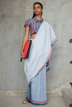 Load image into Gallery viewer, Urban Drape Classic Prep Girl Handwoven Saree

