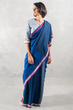 Load image into Gallery viewer, Urban Drape Cool Preppy Handwoven Saree
