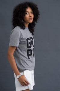 Girl Power grey T-shirt
