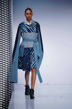 Load image into Gallery viewer, Shibori Dyed Denim Coat
