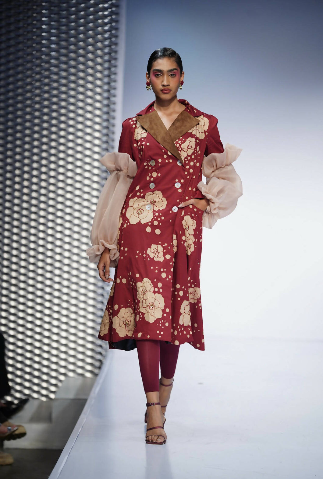 Batik, Embroidered coat dress