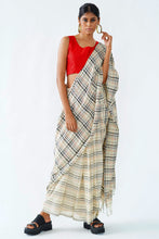 Load image into Gallery viewer, Urban Drape Smoke on the Water Handwoven Saree
